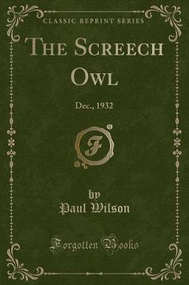 Book cover for The Screech Owl