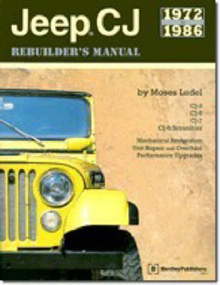 Book cover for Jeep CJ Rebuilder's Manual: 1972 to 1986