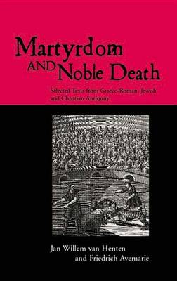 Book cover for Martyrdom and Noble Death