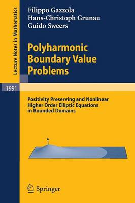 Book cover for Polyharmonic Boundary Value Problems