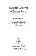 Book cover for Genetic Control of Insect Pests