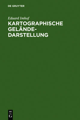 Book cover for Kartographische Geländedarstellung