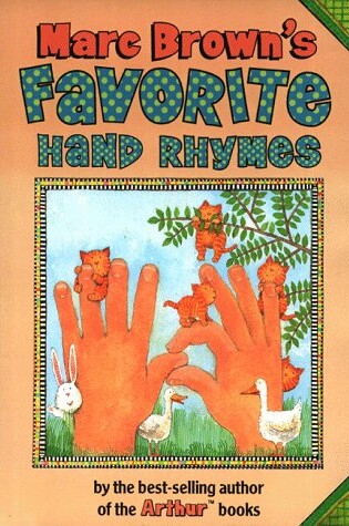 Cover of Marc Brown's Favorite Hand Rhymes