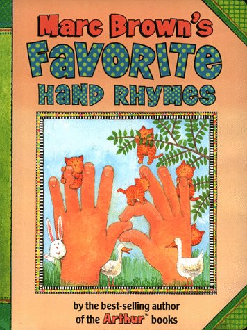 Book cover for Marc Brown's Favorite Hand Rhymes