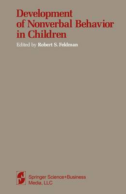 Book cover for Development of Nonverbal Behavior in Children