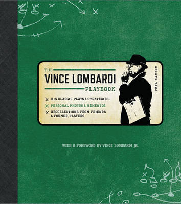 Book cover for Official Vince Lombardi Playbook