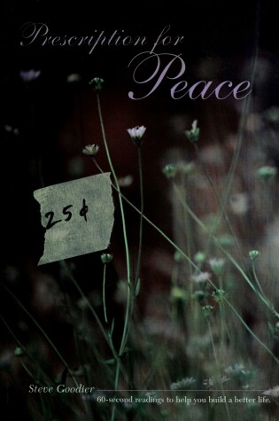 Cover of Prescription for Peace