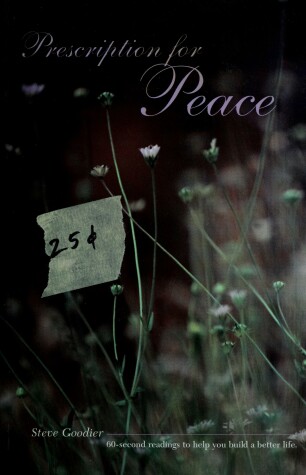 Book cover for Prescription for Peace