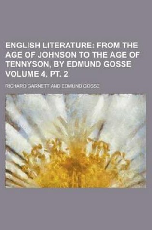 Cover of English Literature Volume 4, PT. 2