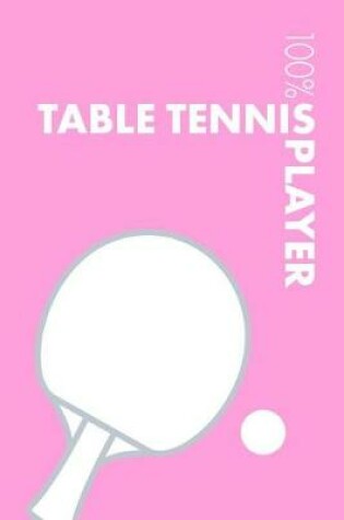 Cover of Womens Table Tennis Notebook