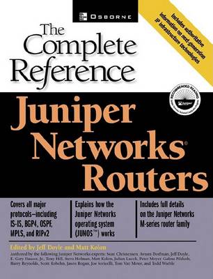 Book cover for Juniper Networks Routers