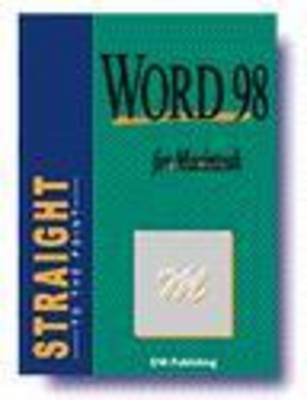 Book cover for Word 98 for Macintosh Straight to the Point