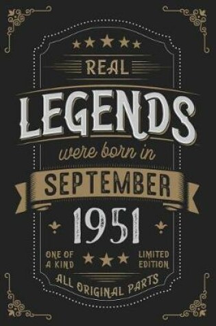 Cover of Real Legends were born in September 1951