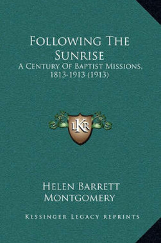 Cover of Following the Sunrise