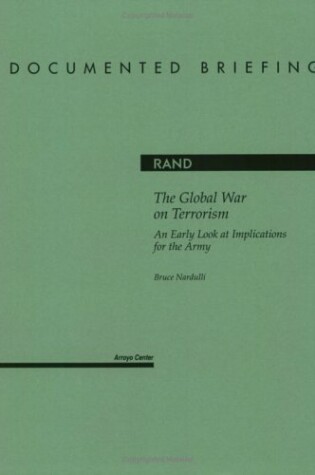 Cover of The Global War on Terrorism