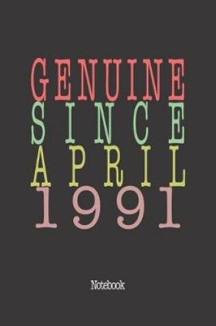 Cover of Genuine Since April 1991