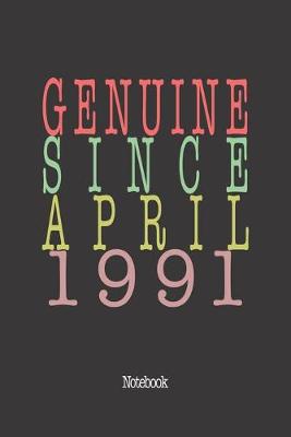 Book cover for Genuine Since April 1991