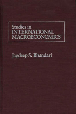 Cover of Studies in International Macroeconomics