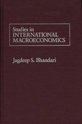 Book cover for Studies in International Macroeconomics