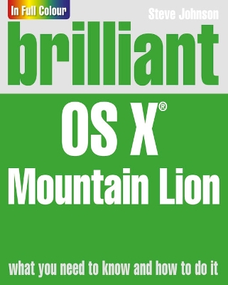 Book cover for Brilliant OS X Mountain Lion