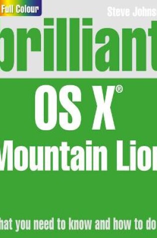 Cover of Brilliant OS X Mountain Lion