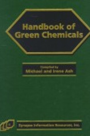 Cover of Handbook of Green Chemicals