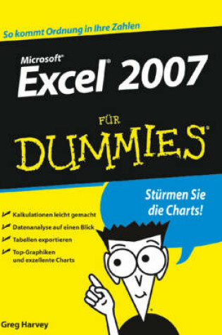 Cover of Excel 2007 Fur Dummies