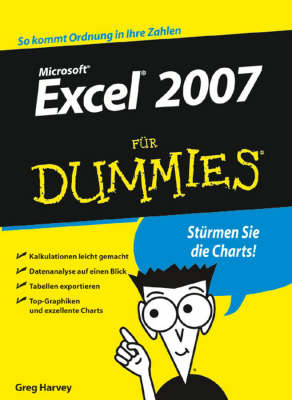 Book cover for Excel 2007 Fur Dummies