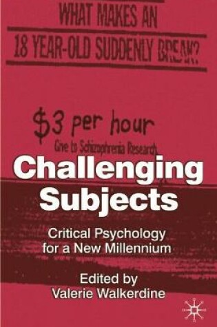 Cover of Challenging Subjects