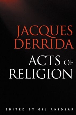 Book cover for Acts of Religion