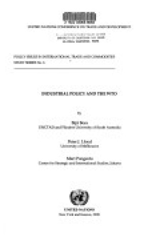 Cover of Industrial Policy and the WTO