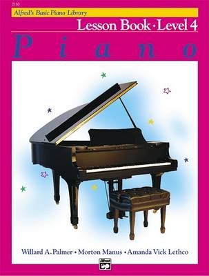 Cover of Alfred's Basic Piano Library Lesson 4