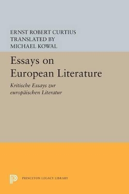 Cover of Essays on European Literature