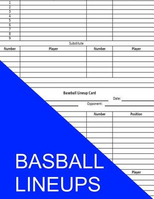 Book cover for Baseball Lineups