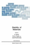 Book cover for Stability of Materials