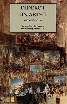 Book cover for Diderot on Art, Volume II
