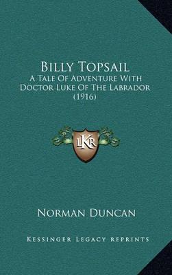 Book cover for Billy Topsail