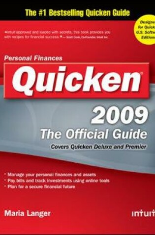 Cover of Quicken 2009 The Official Guide