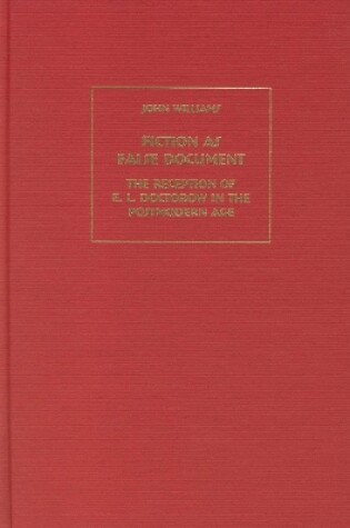 Cover of Fiction as False Document