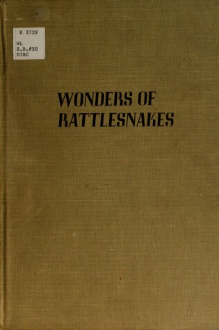 Cover of Wonders of Rattlesnakes