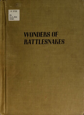 Book cover for Wonders of Rattlesnakes