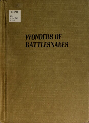 Cover of Wonders of Rattlesnakes