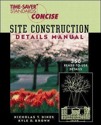 Book cover for Time-Saver Standards Site Construction Details Manual