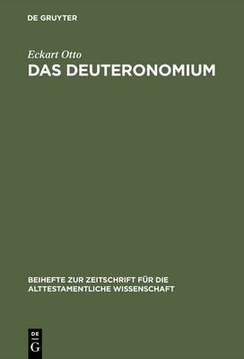 Book cover for Das Deuteronomium