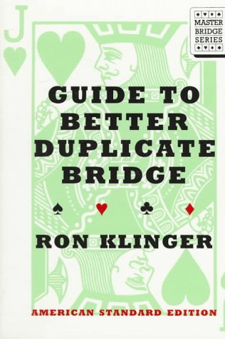 Book cover for Guide to Better Duplicate Bridge