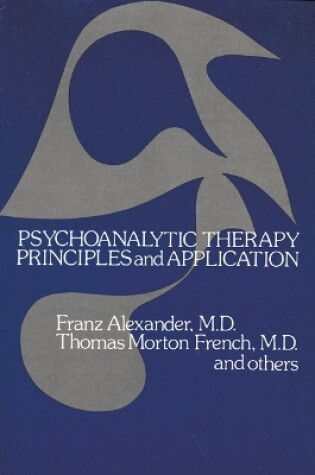 Cover of Psychoanalytic Therapy