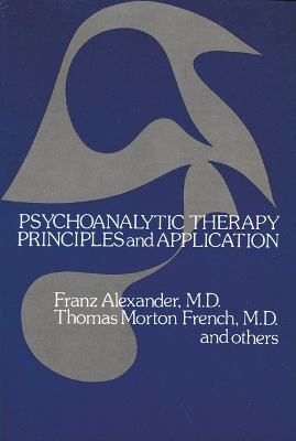 Cover of Psychoanalytic Therapy