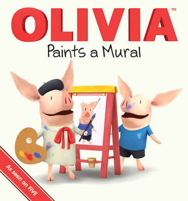 Book cover for Olivia Paints a Mural