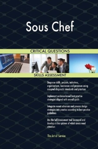 Cover of Sous Chef Critical Questions Skills Assessment
