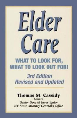 Book cover for Elder Care